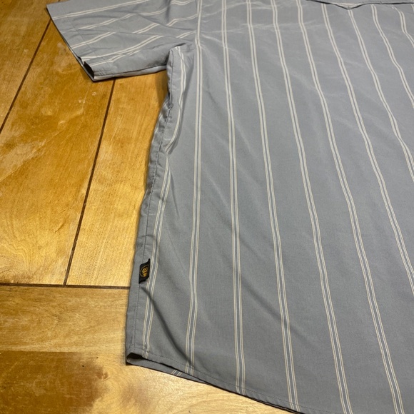 Howler Brothers Shirt 2XL Gray H Bar B Snap Button Short Sleeve Cowboy Western - Picture 14 of 16